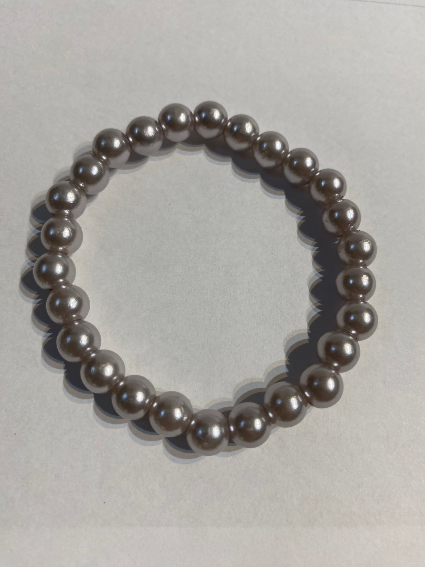 Sliver Beaded Bracelet | Sliver Beaded Stretch Bracelet