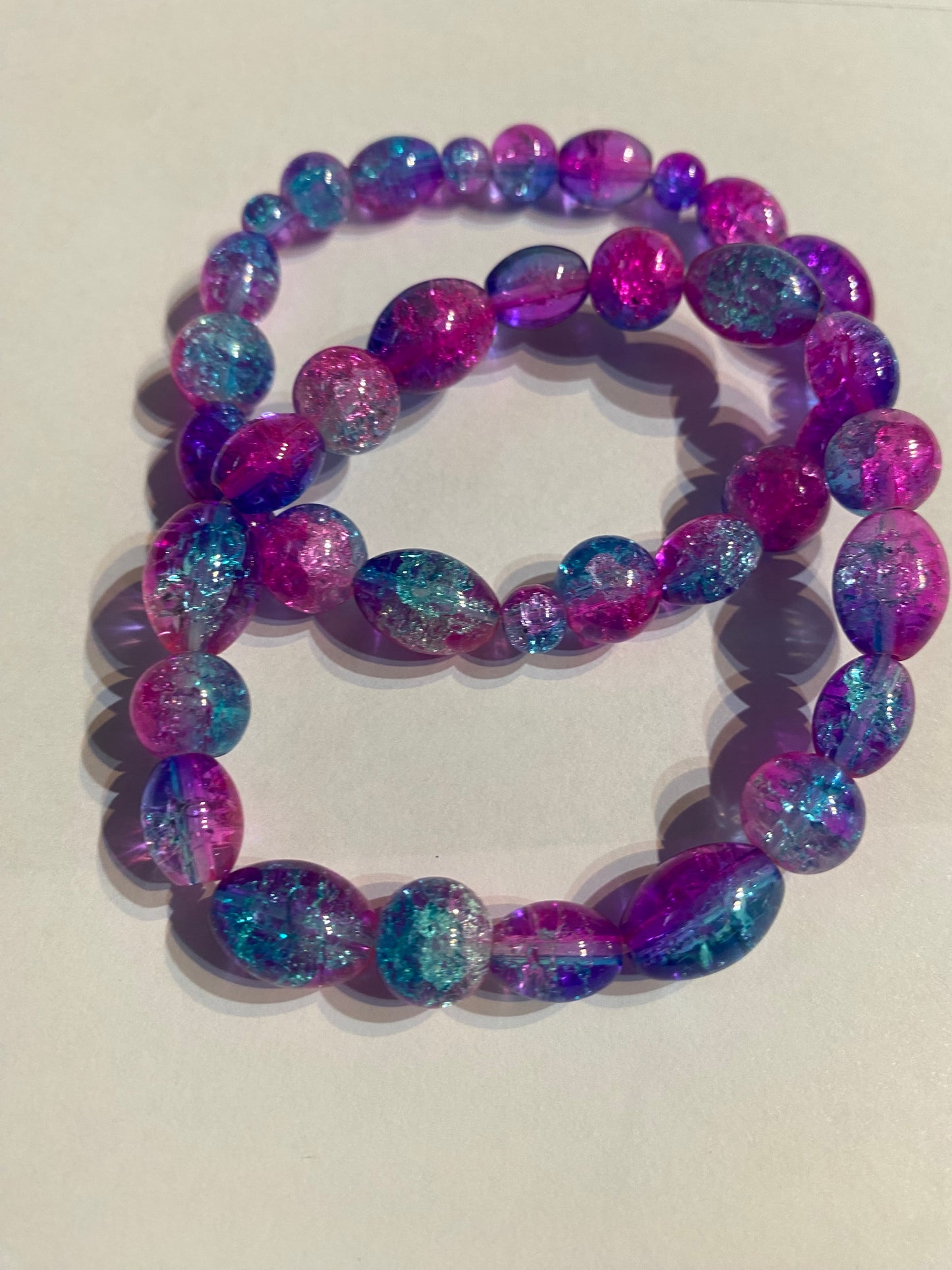 Purple Stone Bracelet | Purple, Multicolor Stone Bracelet |