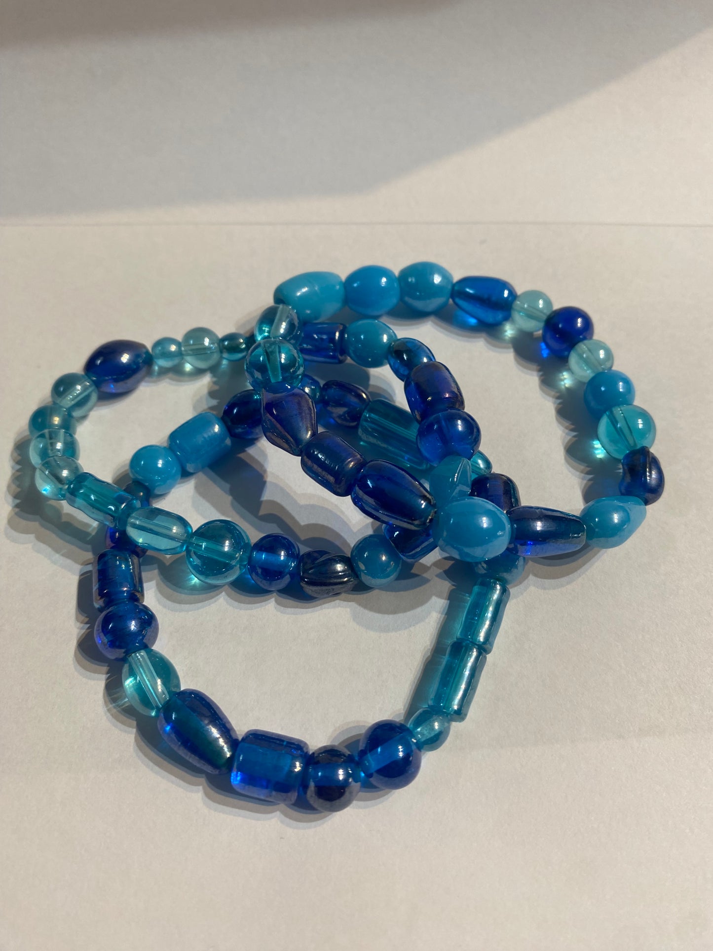 Blue Stone Bracelet | 1 Blue Stretch Bracelet | Bracelet