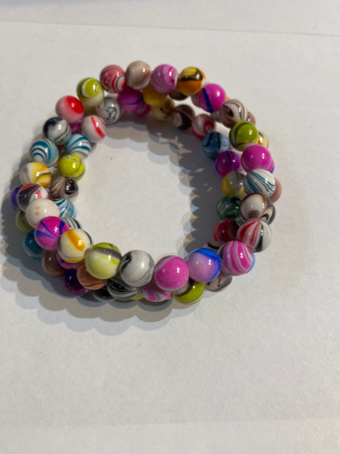 Multicolor Bracelet | Multicolor Stretch Beaded Bracelet |