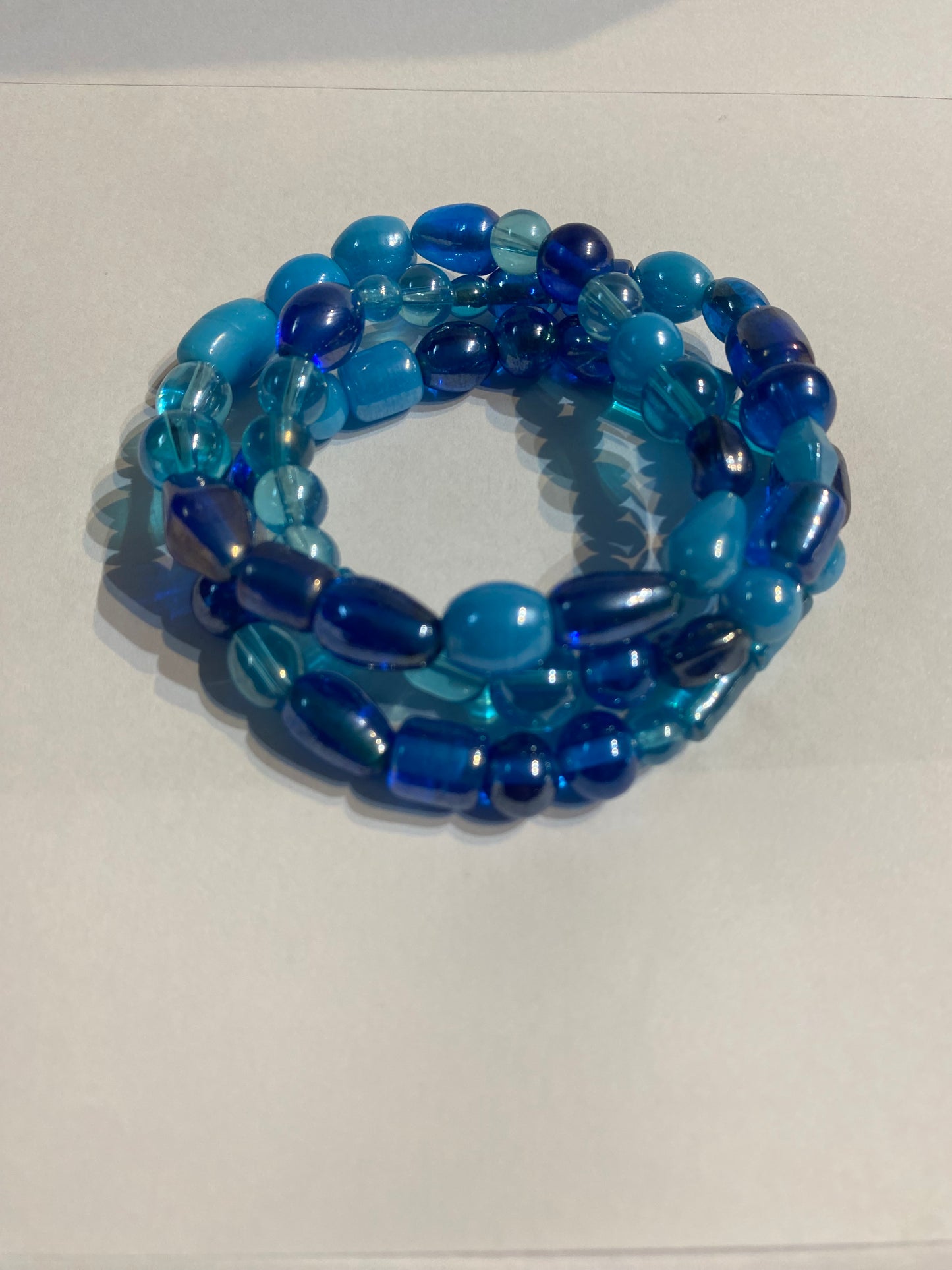 Blue Stone Bracelet | 1 Blue Stretch Bracelet | Bracelet