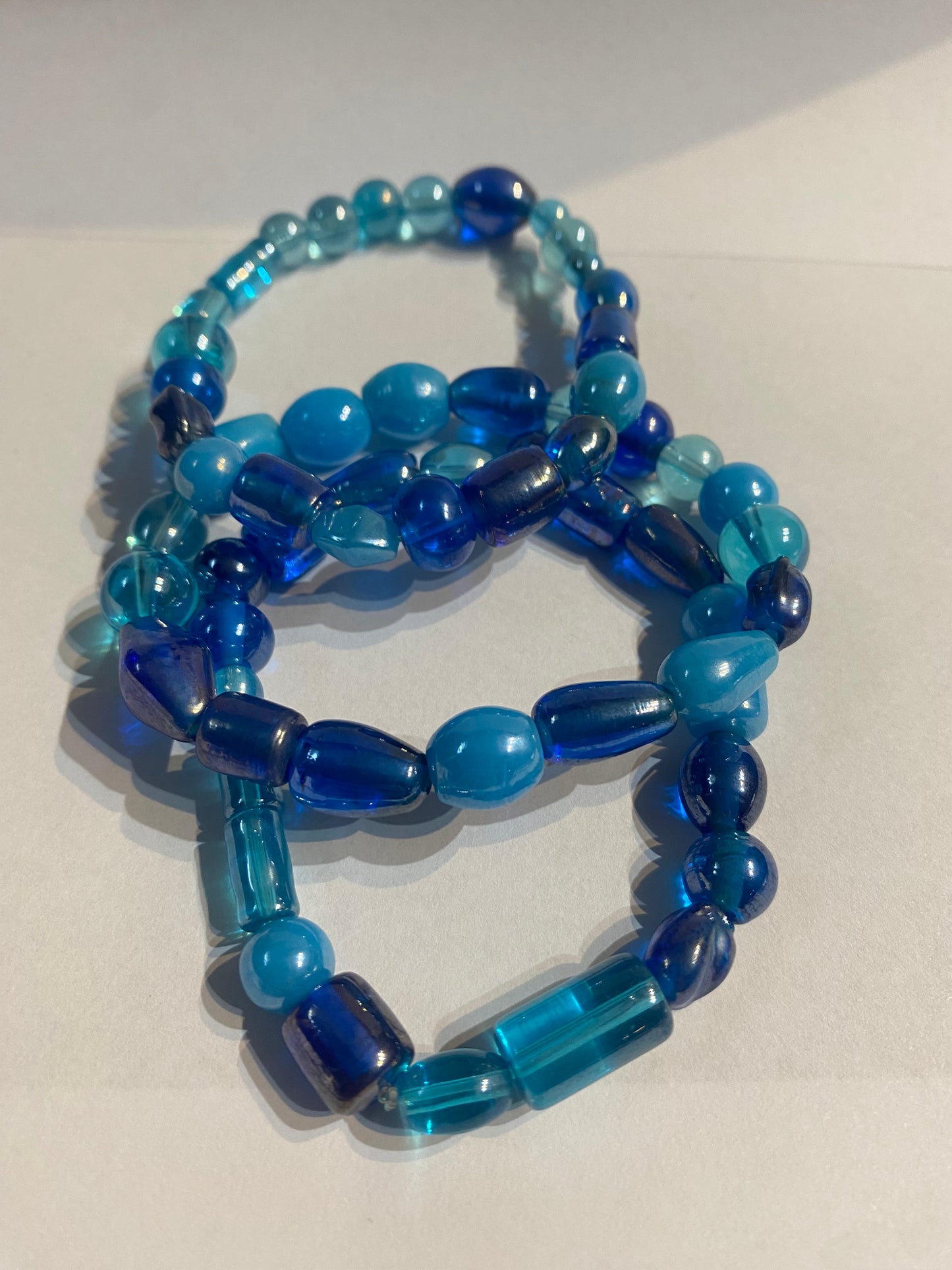 Blue Stone Bracelet | 1 Blue Stretch Bracelet | Bracelet