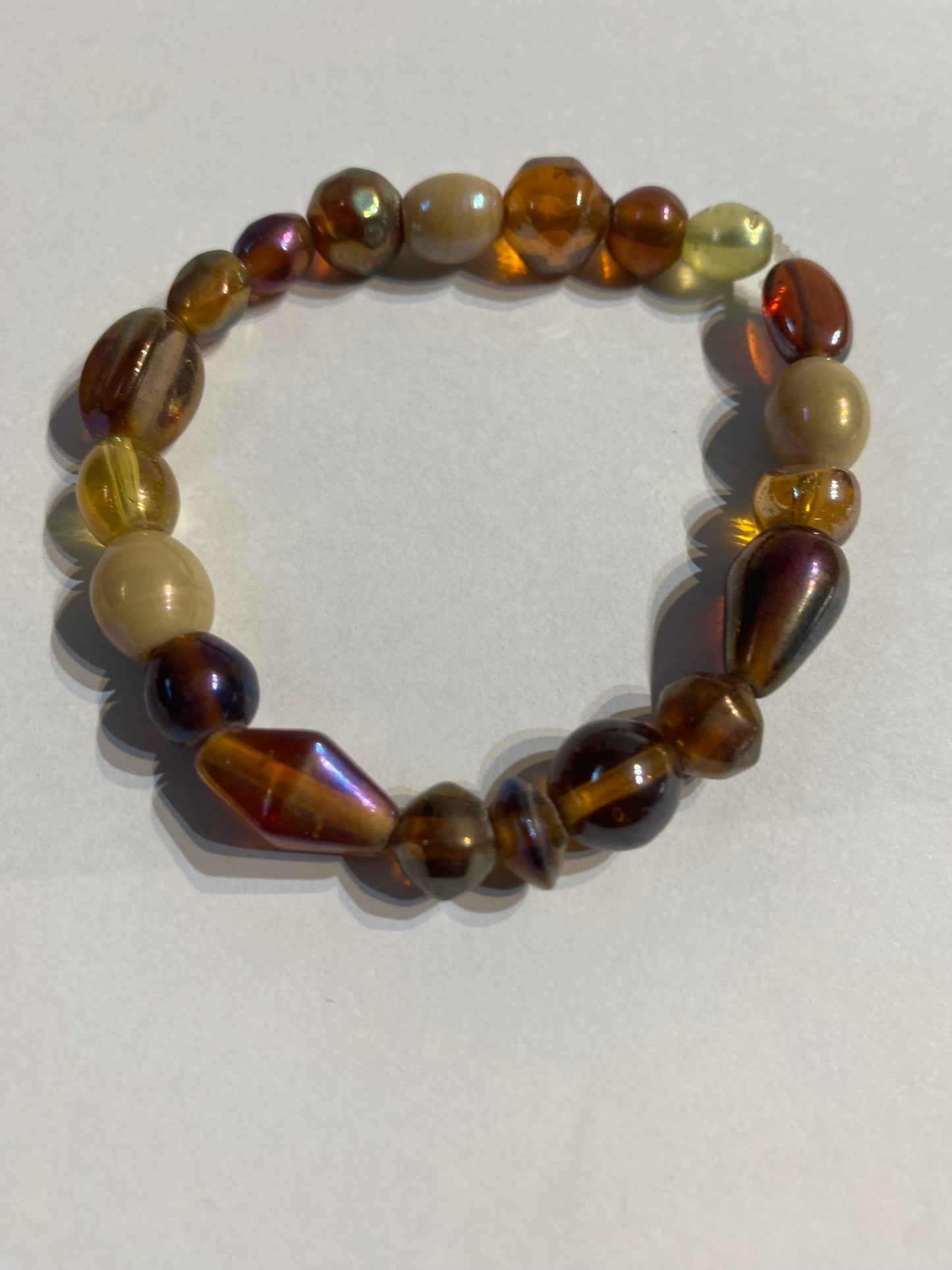 Brown Bracelet | Brown Stretch Bracelet | Bracelet
