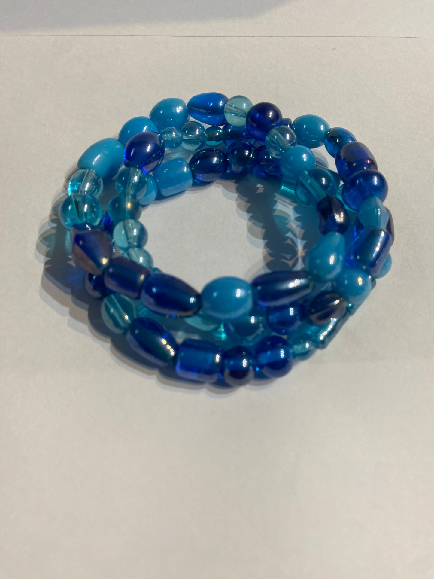 Blue Stone Bracelet | 1 Blue Stretch Bracelet | Bracelet