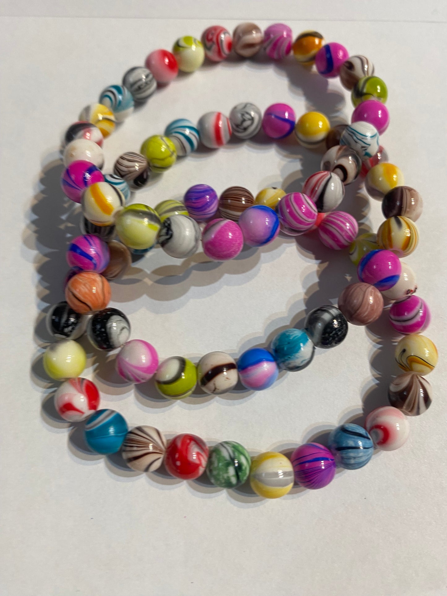 Multicolor Bracelet | Multicolor Stretch Beaded Bracelet |