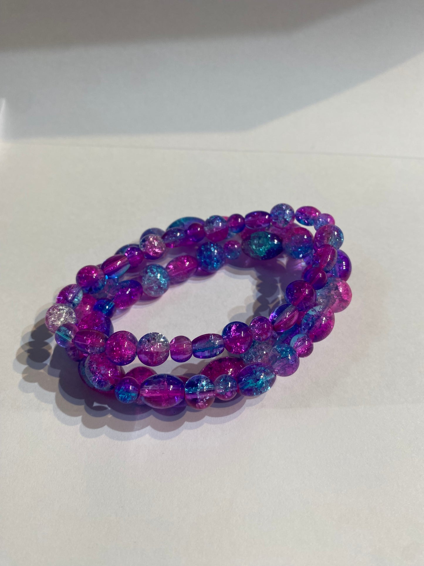 Purple Stone Bracelet | Purple, Multicolor Stone Bracelet |