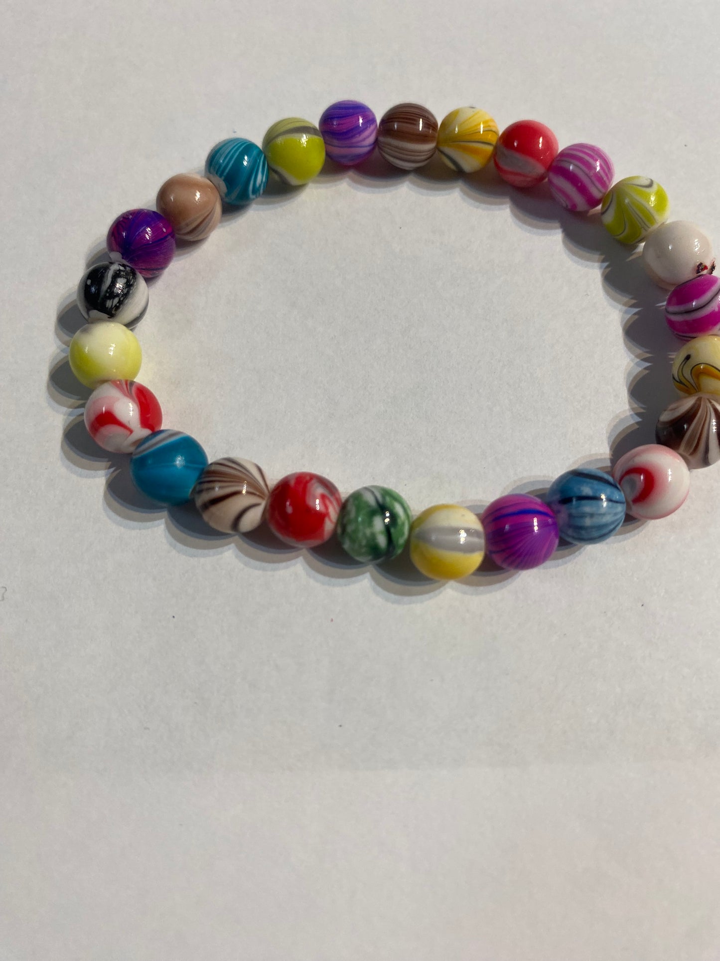 Multicolor Bracelet | Multicolor Stretch Beaded Bracelet |