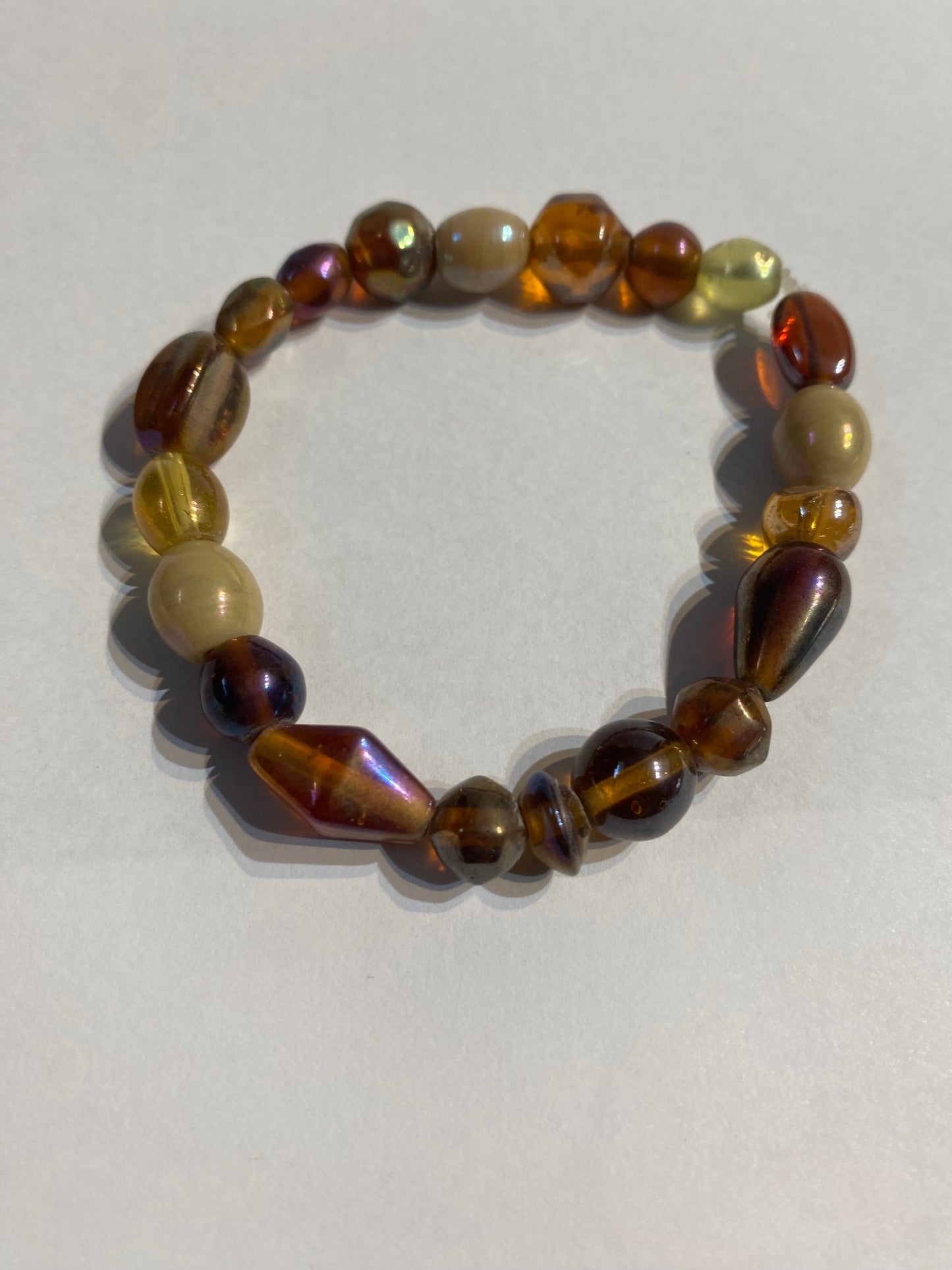 Brown Bracelet | Brown Stretch Bracelet | Bracelet