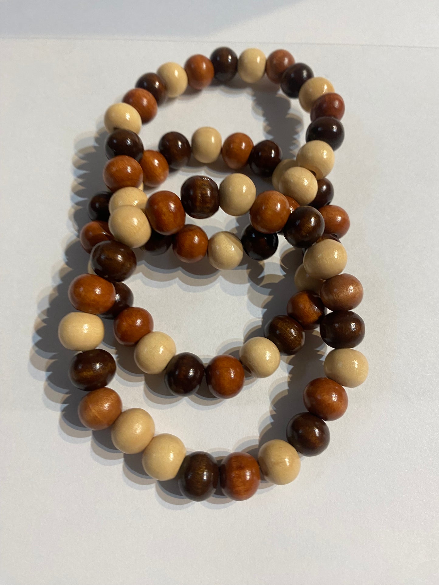 Brown Bracelet | 1 Brown Beaded Bracelet | Beaded Bracelet | Stretch Bracelet