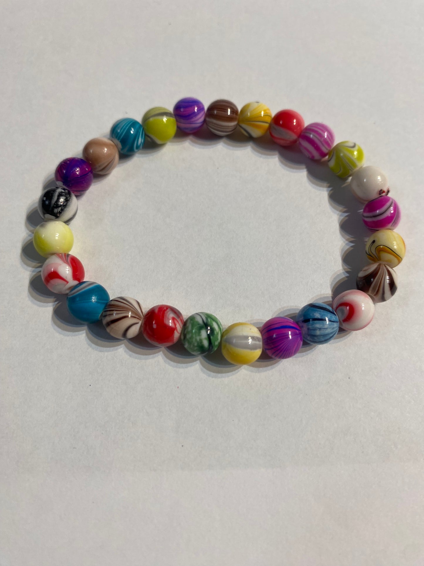 Multicolor Bracelet | Multicolor Stretch Beaded Bracelet |