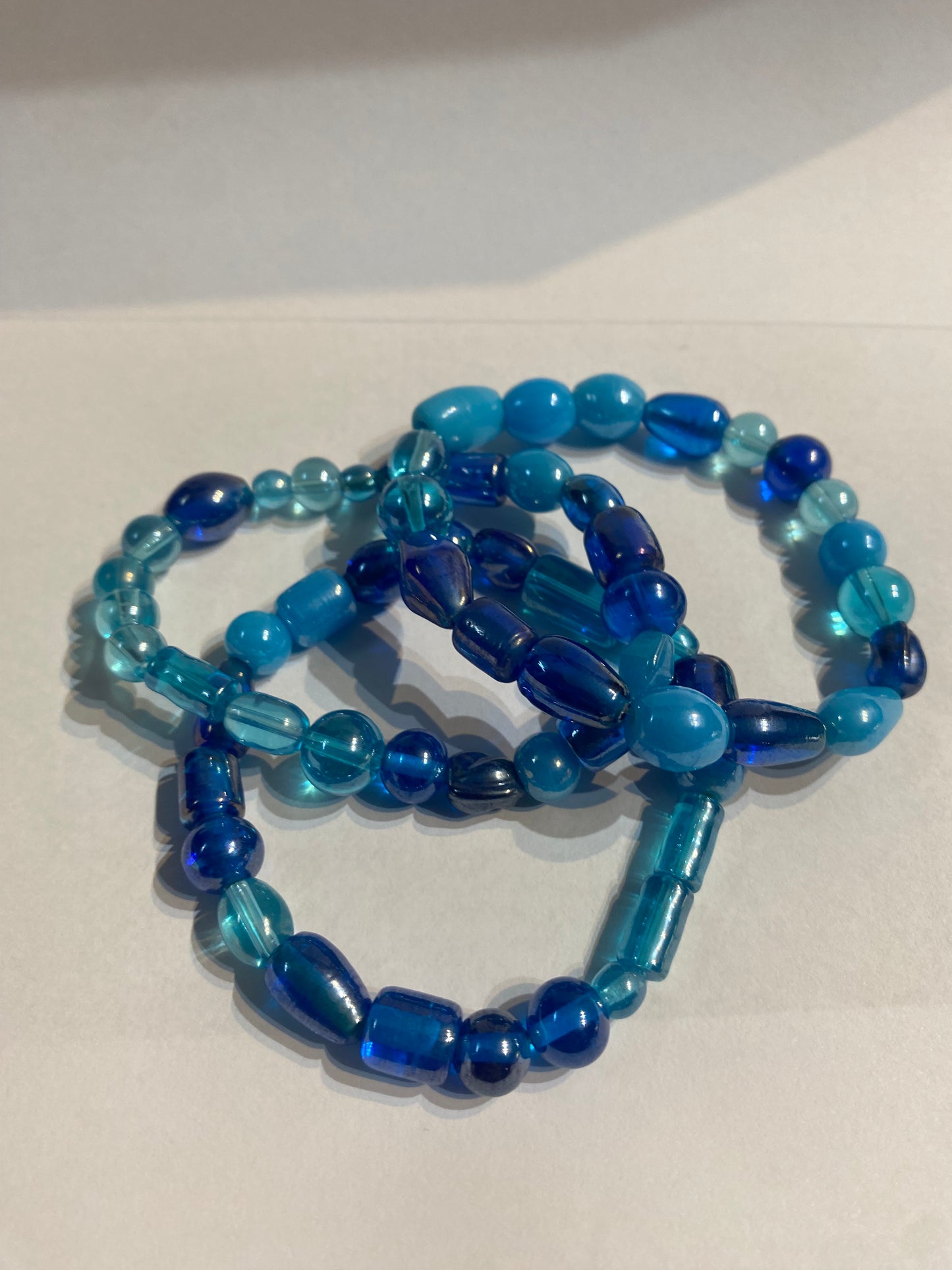 Blue Stone Bracelet | 1 Blue Stretch Bracelet | Bracelet