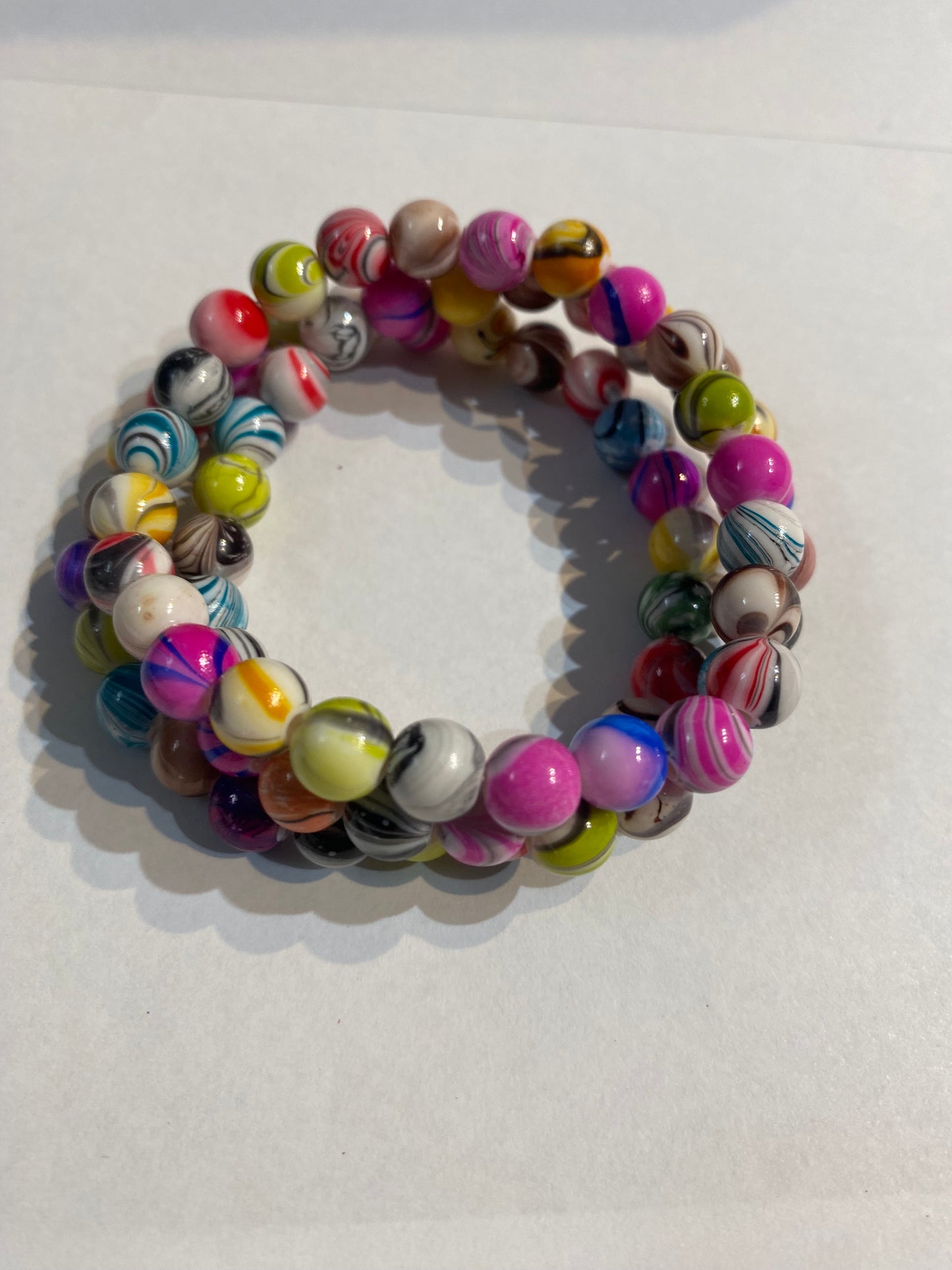 Multicolor Bracelet | Multicolor Stretch Beaded Bracelet |