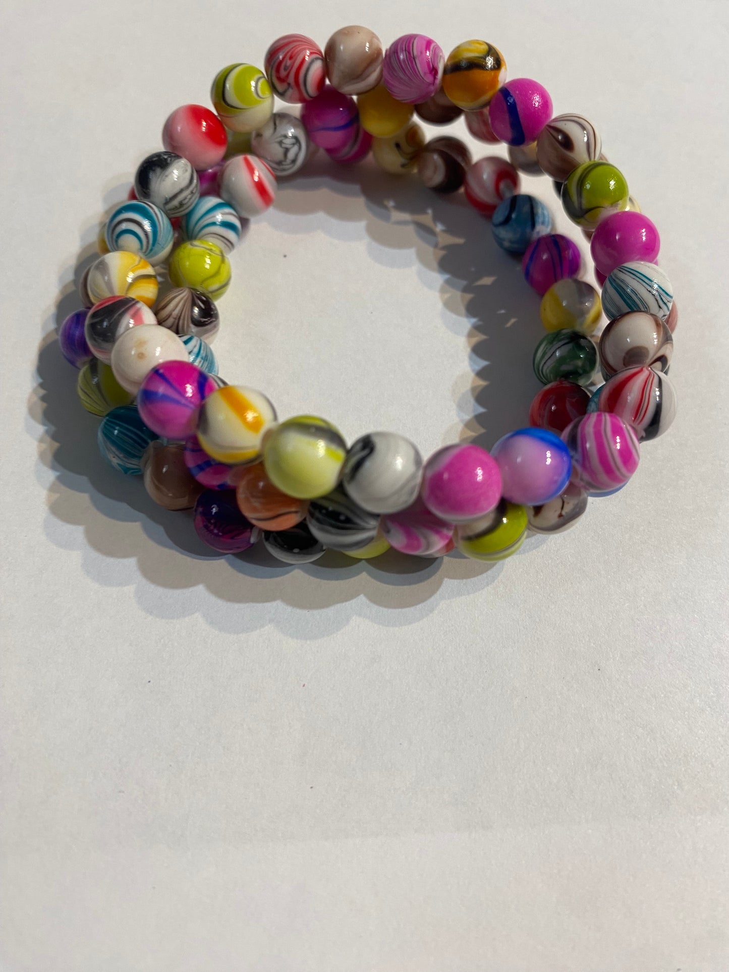 Multicolor Bracelet | Multicolor Stretch Beaded Bracelet |