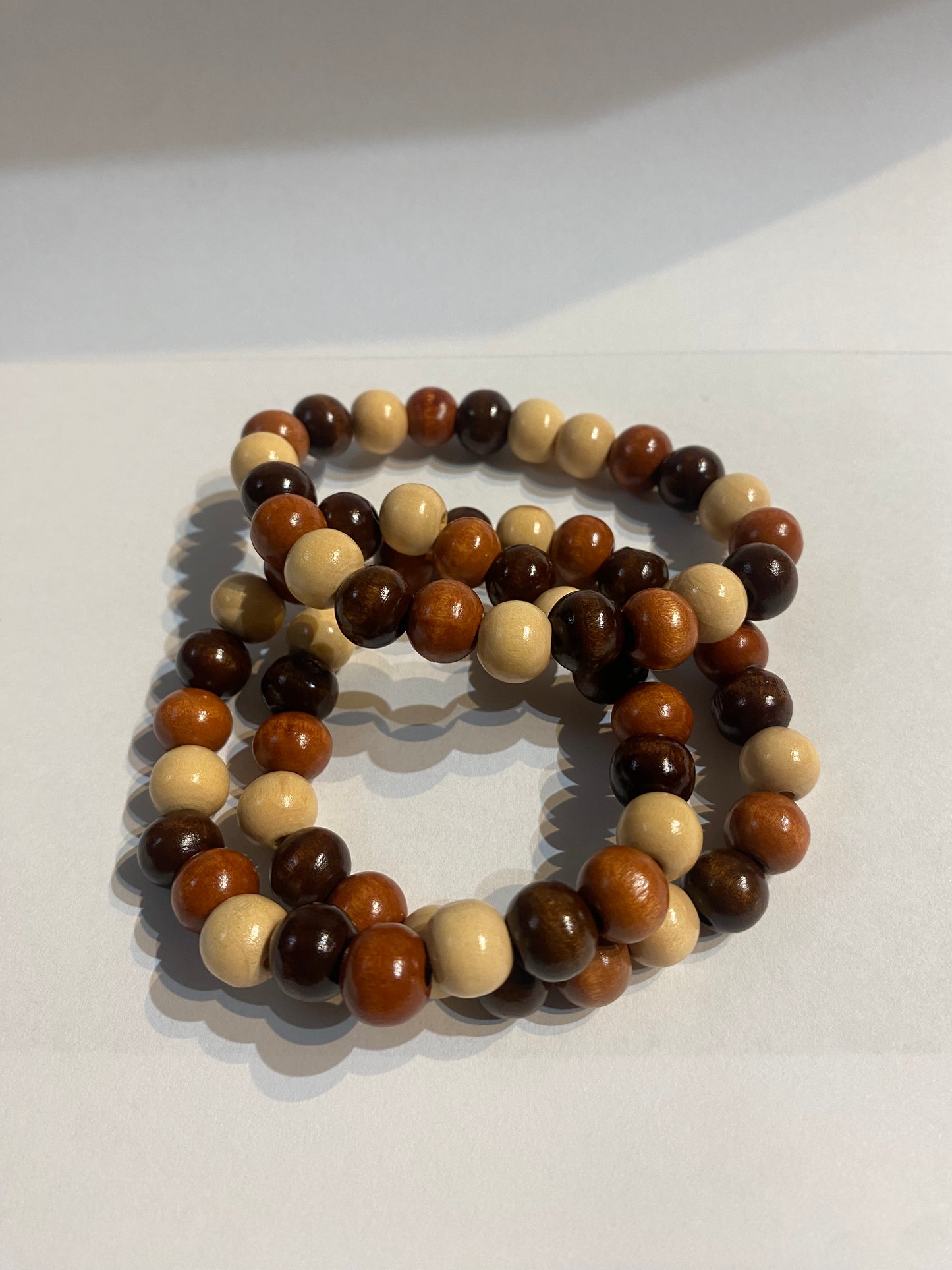 Brown Bracelet | 1 Brown Beaded Bracelet | Beaded Bracelet | Stretch Bracelet