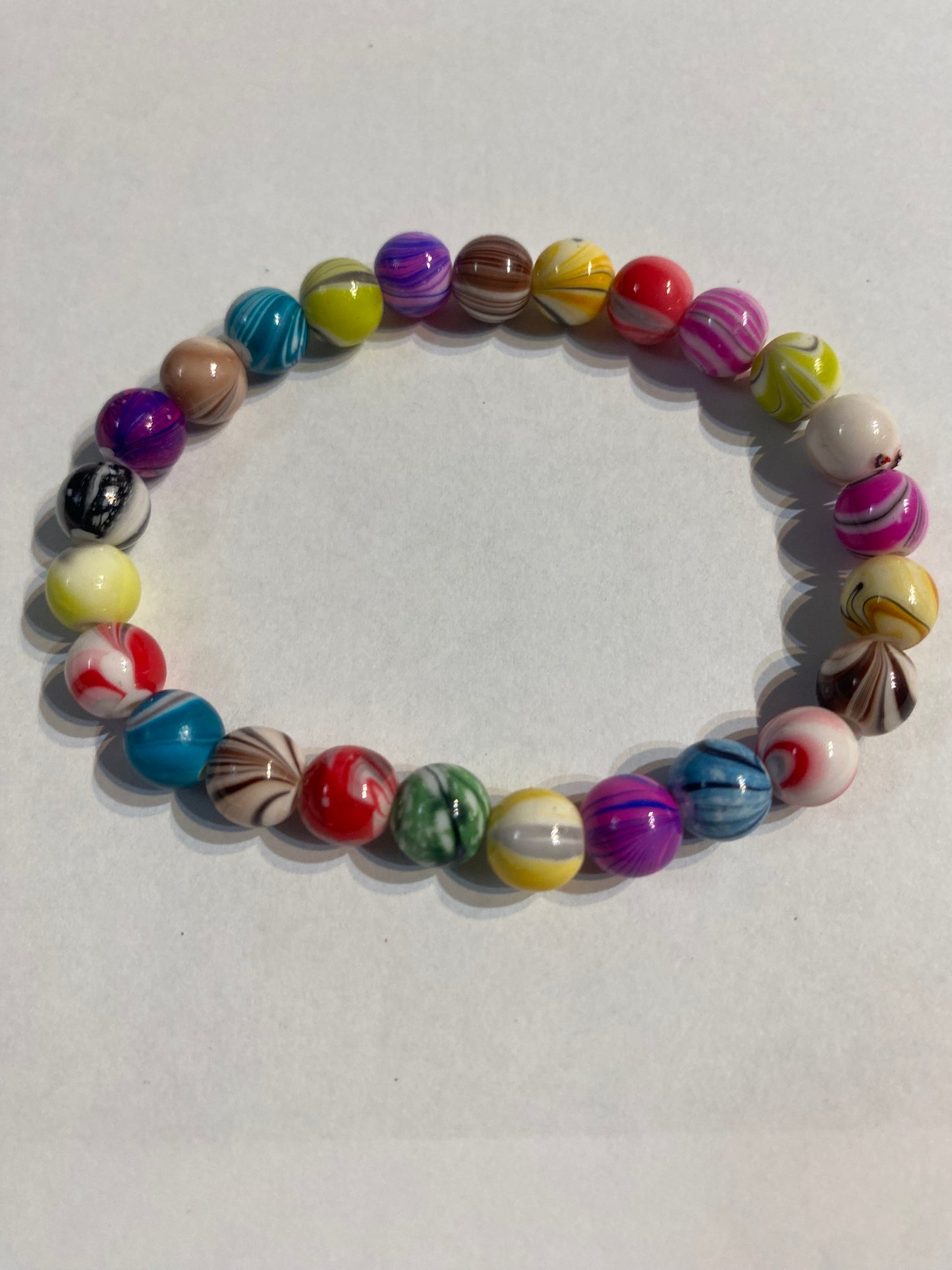 Multicolor Bracelet | Multicolor Stretch Beaded Bracelet |