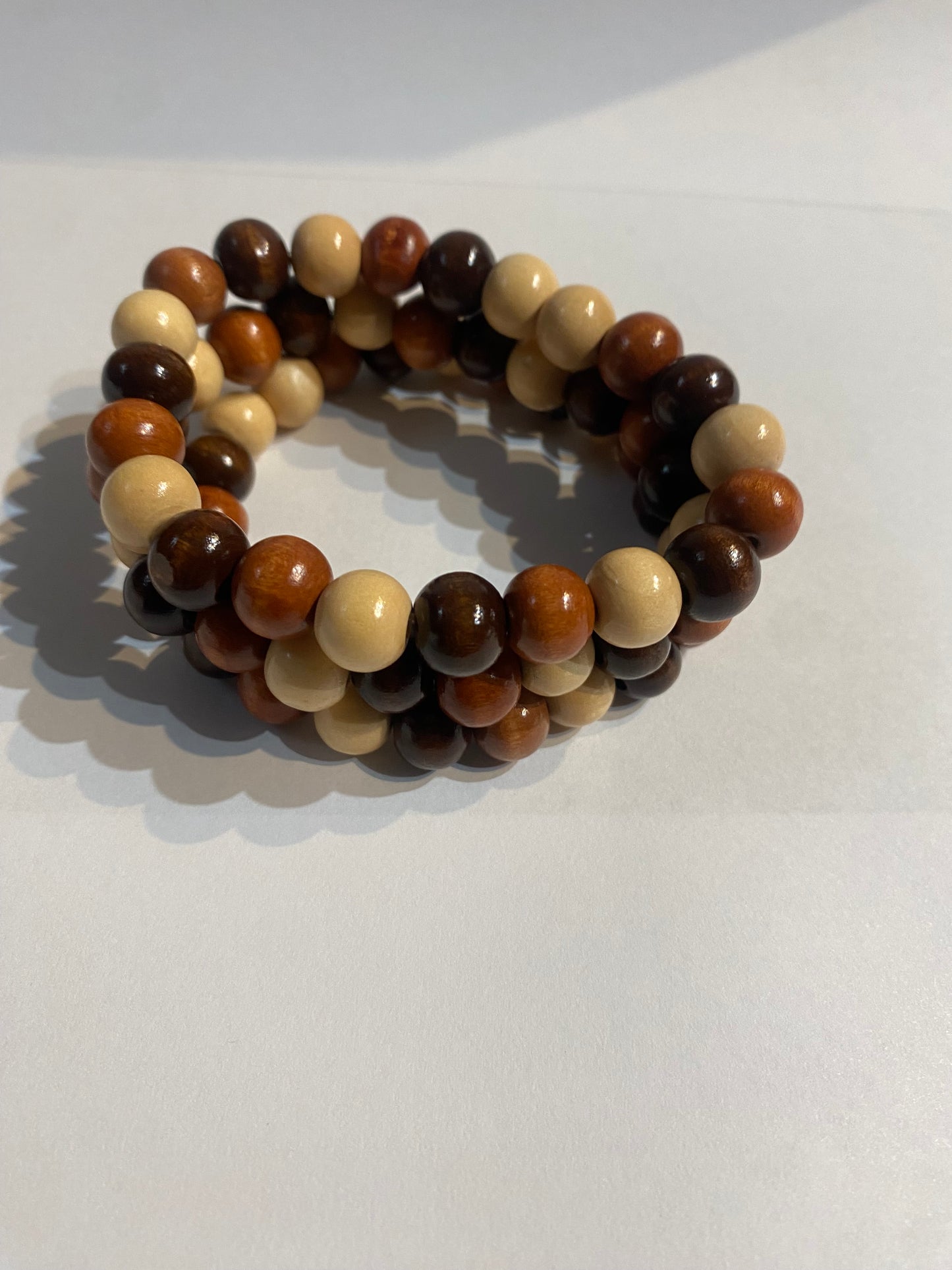 Brown Bracelet | 1 Brown Beaded Bracelet | Beaded Bracelet | Stretch Bracelet
