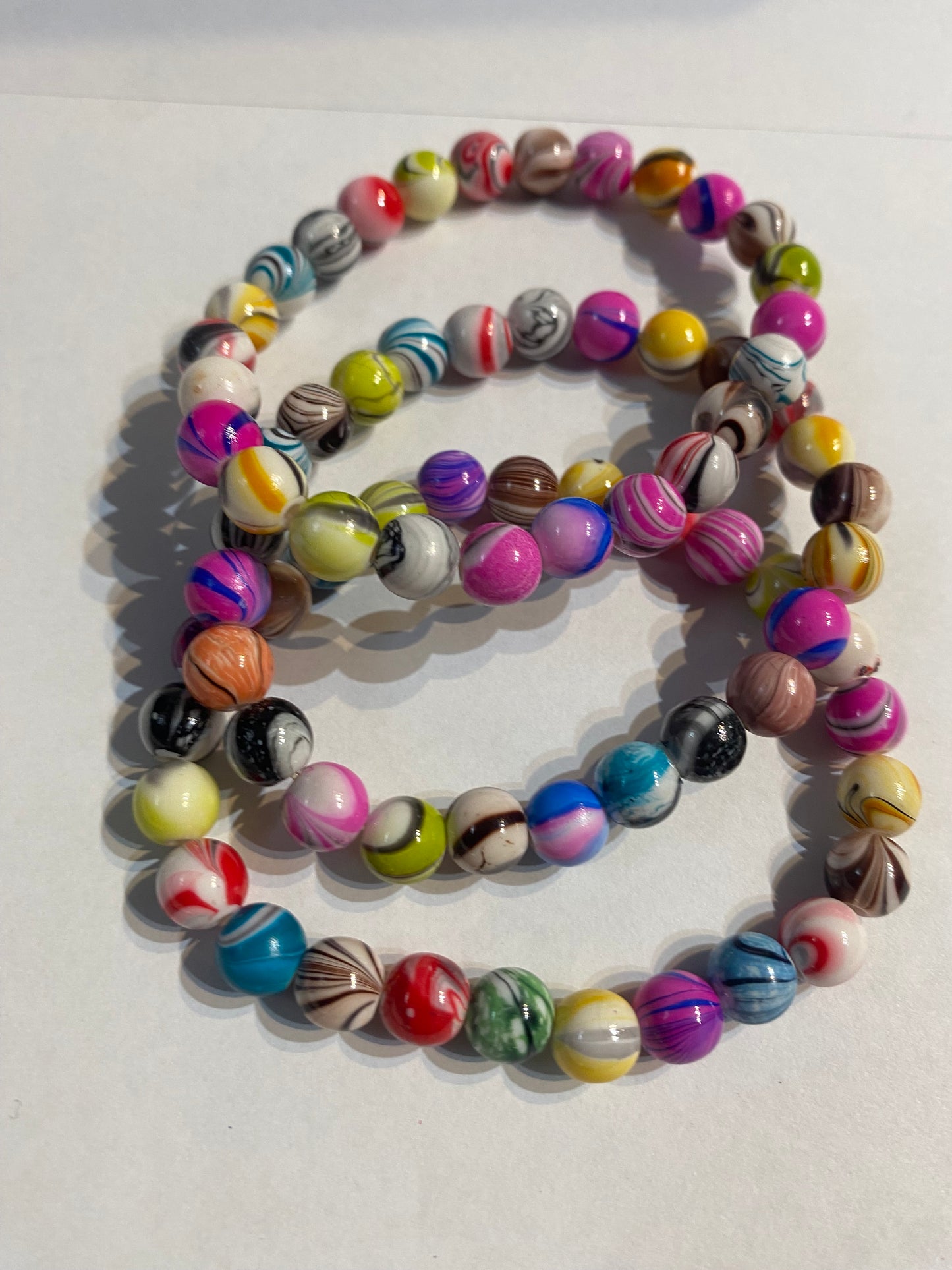 Multicolor Bracelet | Multicolor Stretch Beaded Bracelet |