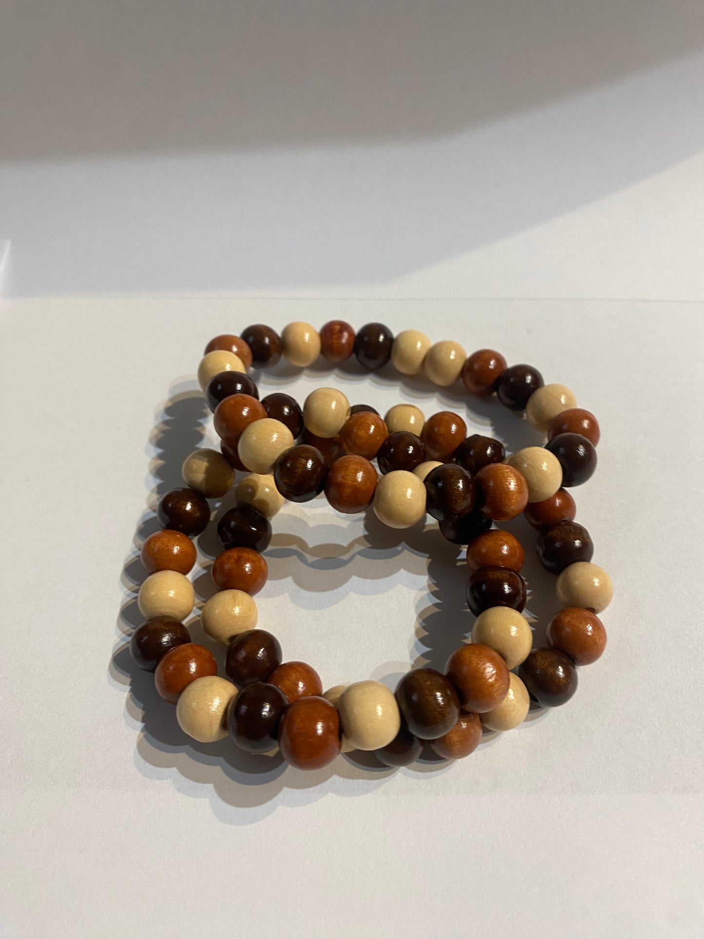 Brown Bracelet | 1 Brown Beaded Bracelet | Beaded Bracelet | Stretch Bracelet