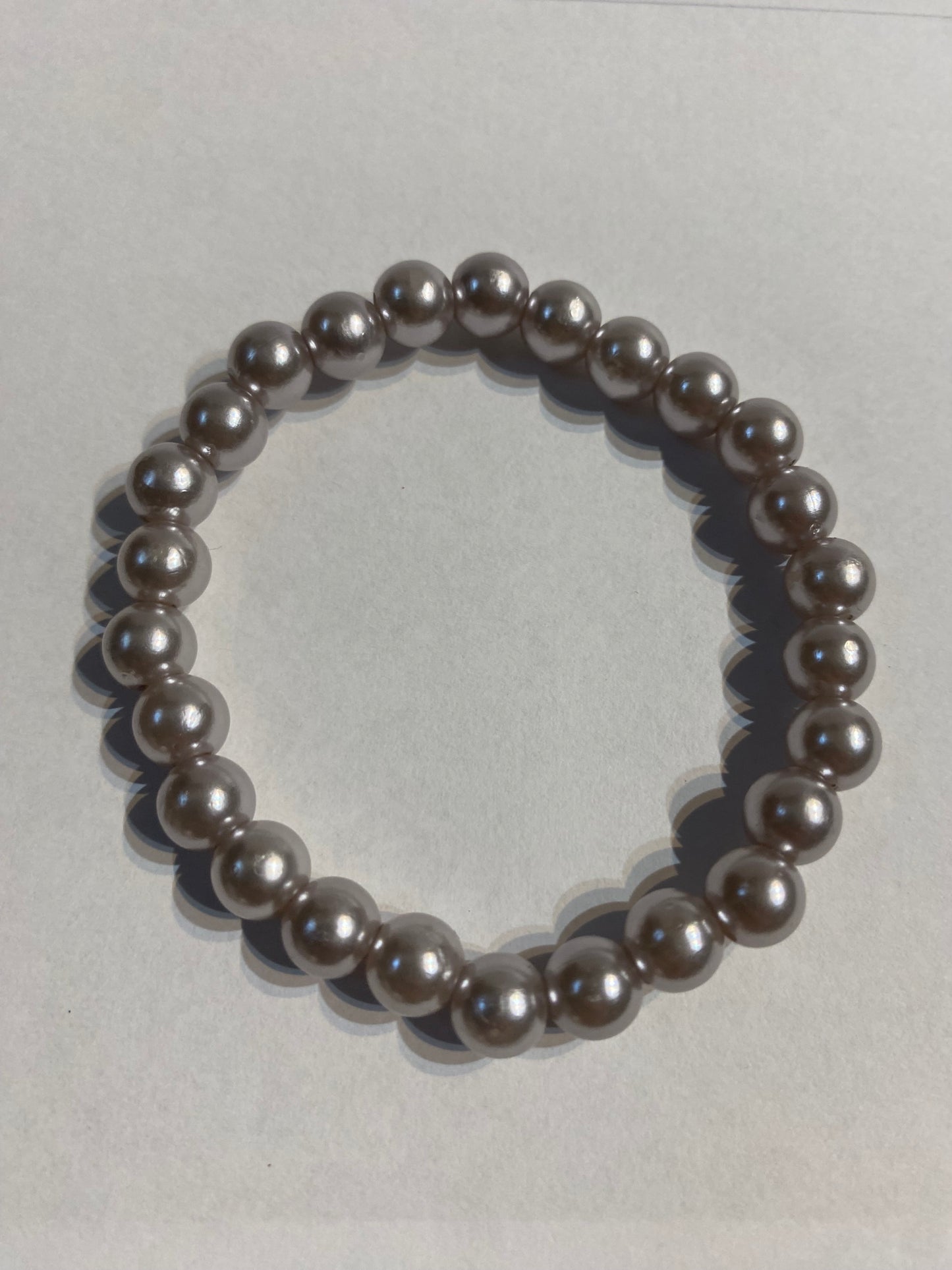 Sliver Beaded Bracelet | Sliver Beaded Stretch Bracelet