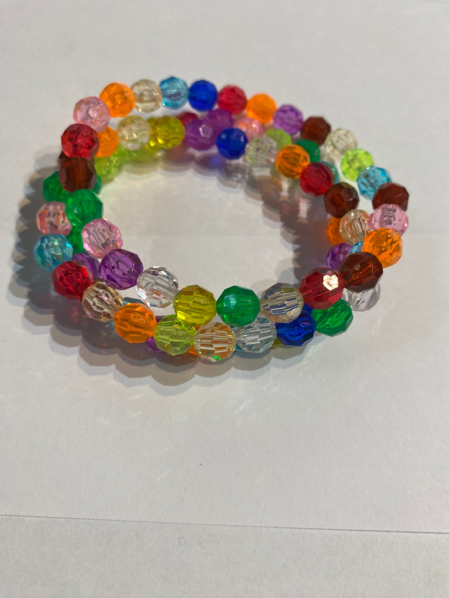 Multicolor Beaded Bracelet | Stretch Beaded Bracelet |