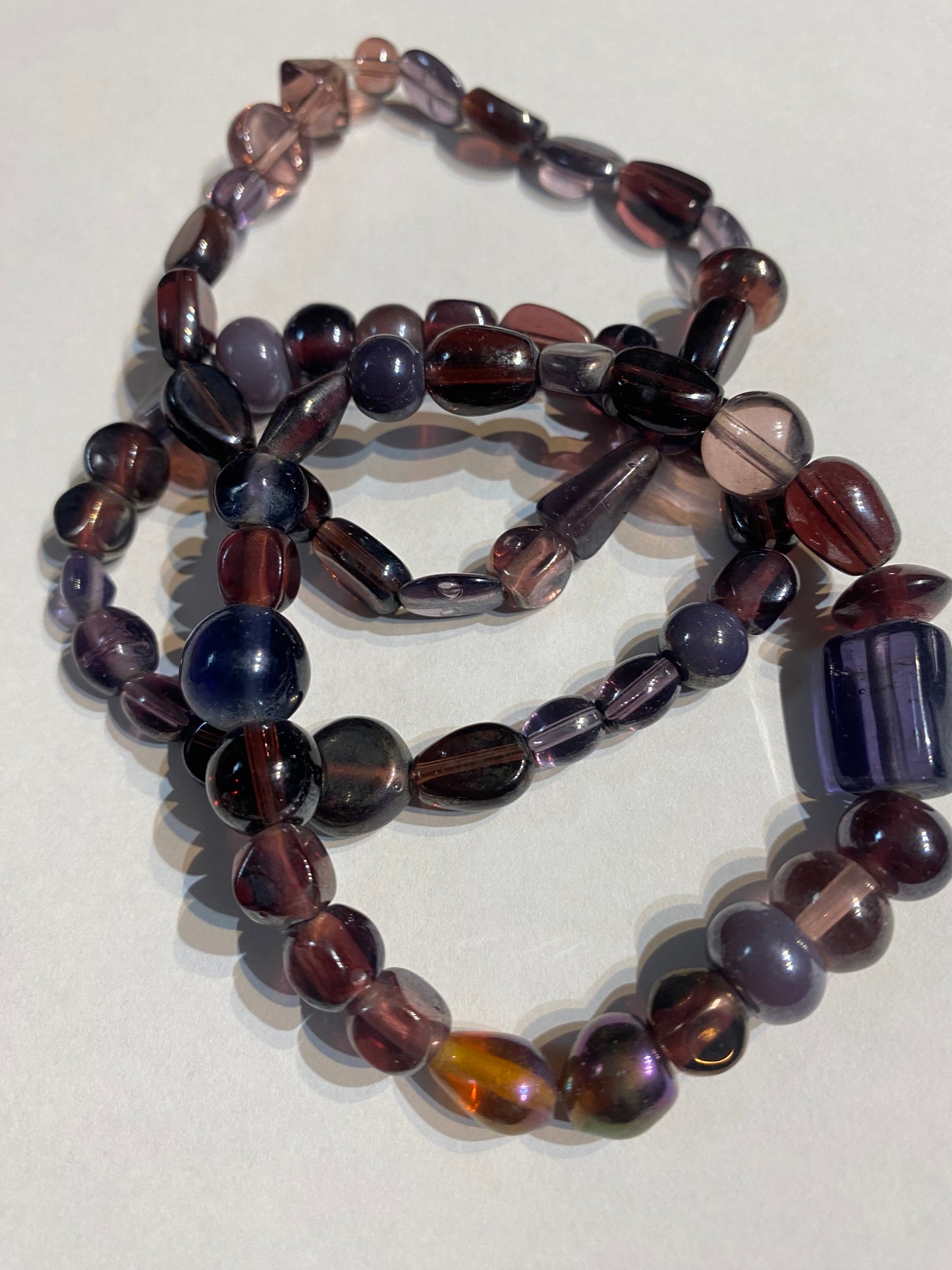 Multicolor Stone Beaded Bracelet | Stretch Beaded Bracelet
