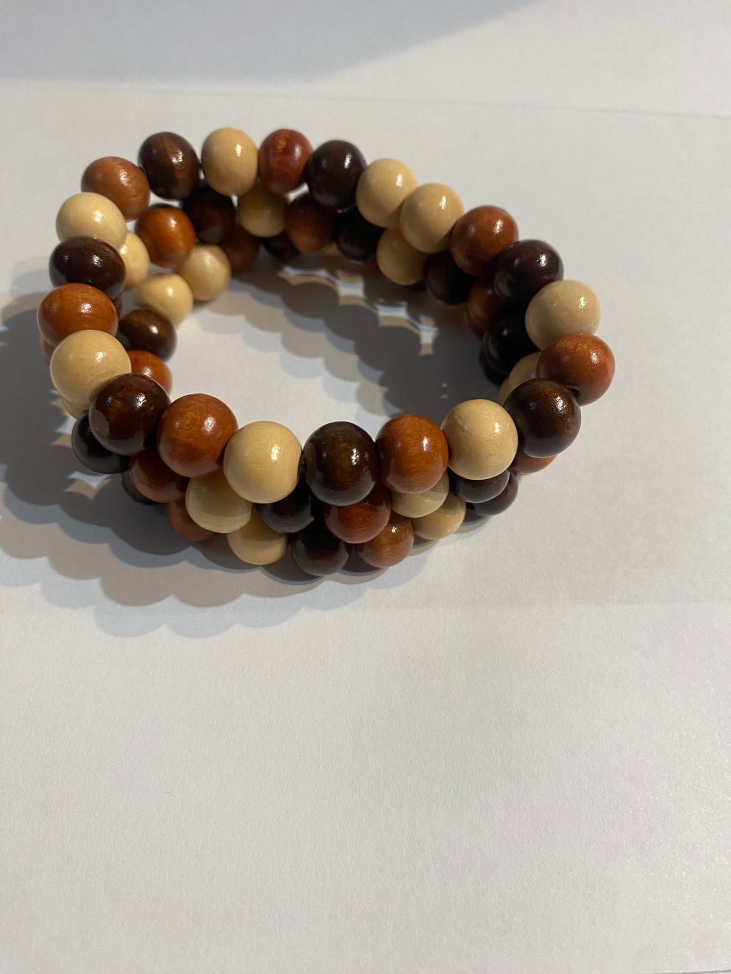 Brown Bracelet | 1 Brown Beaded Bracelet | Beaded Bracelet | Stretch Bracelet