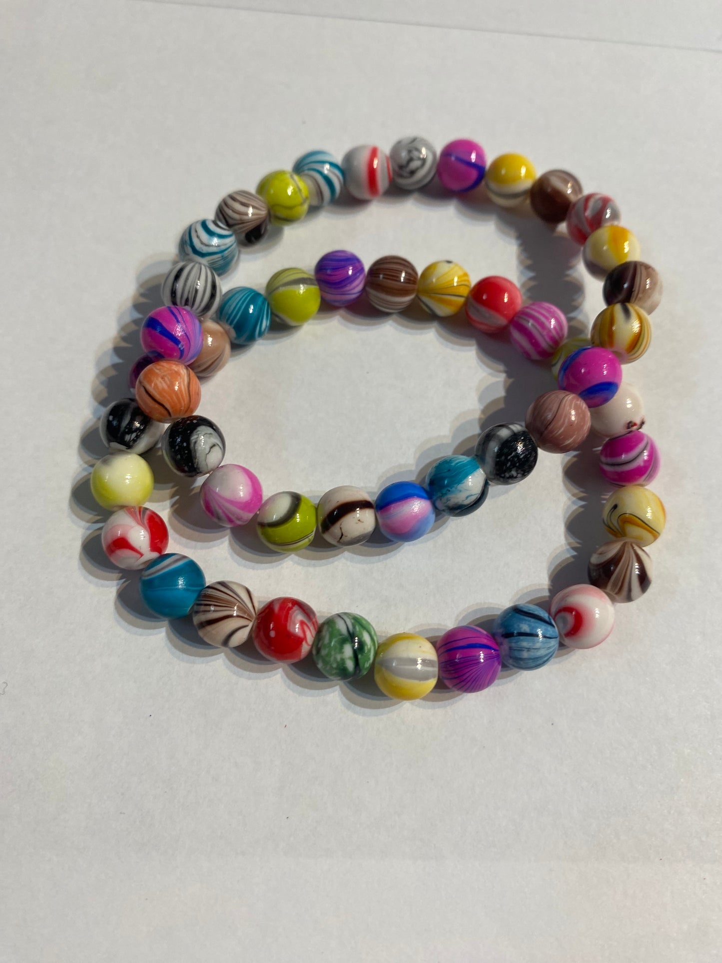 Multicolor Bracelet | Multicolor Stretch Beaded Bracelet |