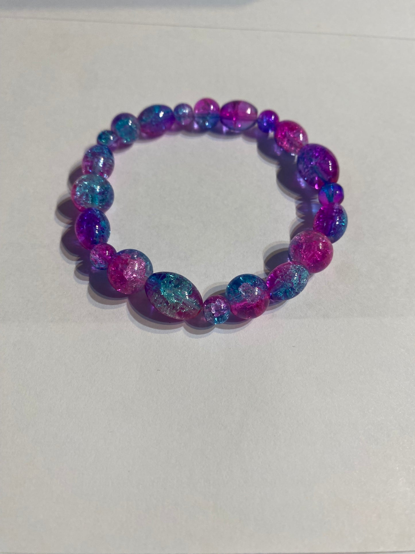Purple Stone Bracelet | Purple, Multicolor Stone Bracelet |