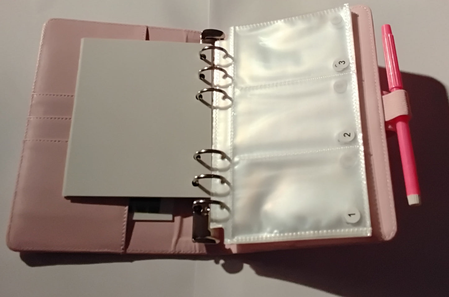 100-Day Envelope Savings Challenge Binder | Saving Binder | Pink Binder