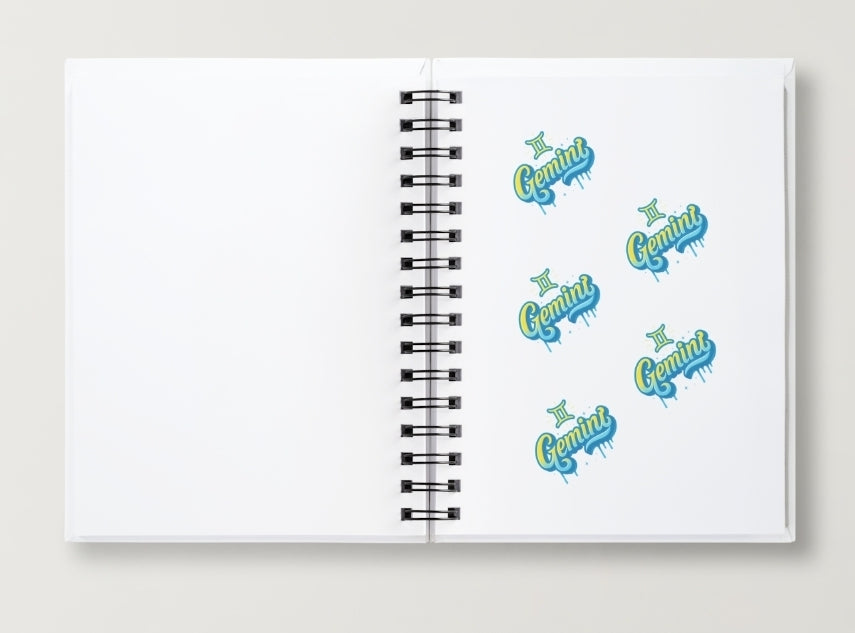Gemini Daily Journal | Zodiac Sign | Undated Calendar