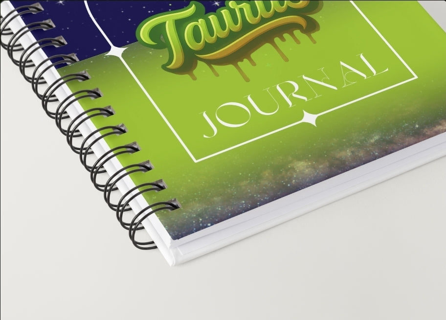 Taurus Daily Journal | Zodiac Sign | Undated Calendar