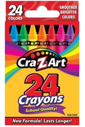 24 Pack Crayons for Kids | 24 Pack Crayons