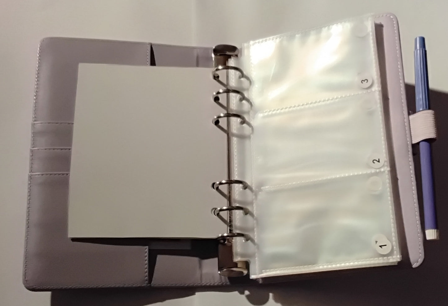 100-Day Envelope Savings Challenge Binder | Savings Binder | Purple Binder