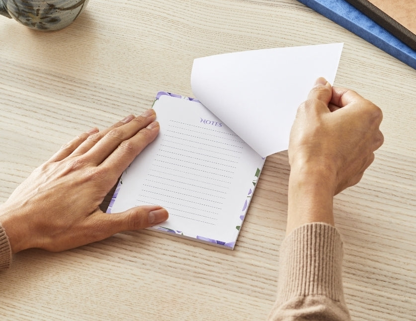 Floral Notepad | 30 Writing Page | Notepad