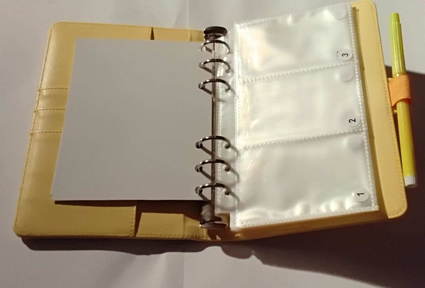 100-Day Envelope Savings Challenge Binder | Savings Binder | Yellow Binder