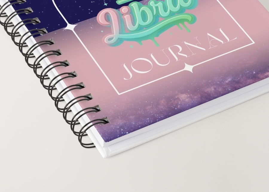 Libra Daily Journal  | Zodiac Sign | Undated Calendar