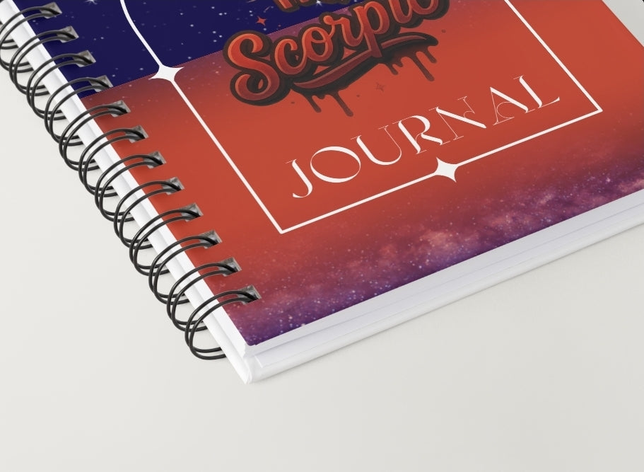Scorpio Daily Journal | Zodiac Sign | Undated Calendar