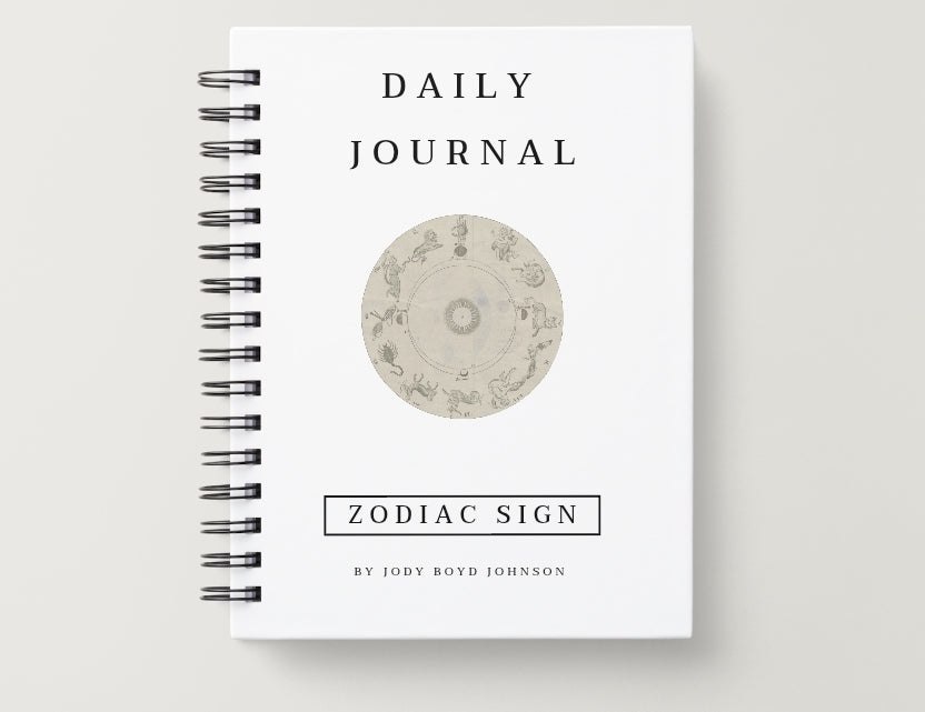 Cancer Daily Journal | Zodiac Sign |Undated Calendar